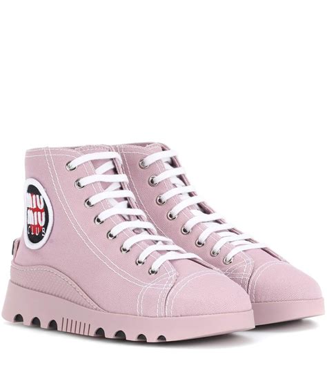 miu miu high tops|miu miou tops.